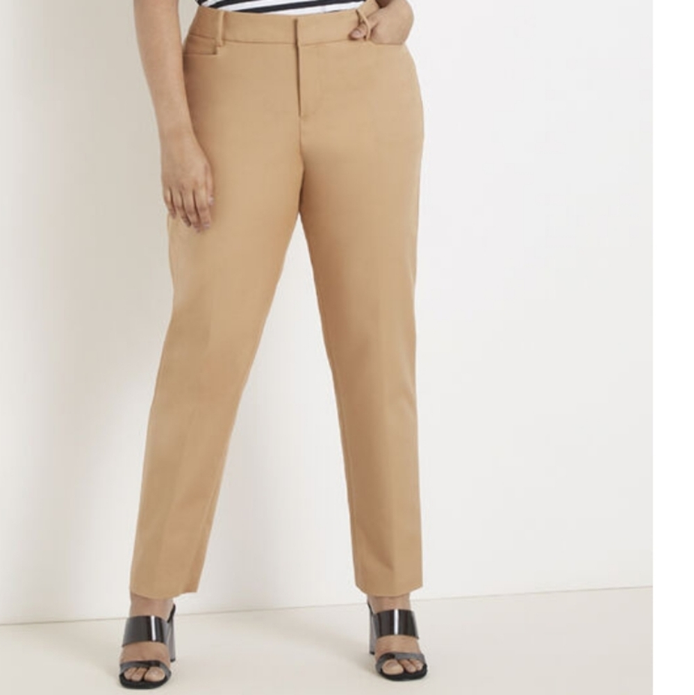 Eloquii Kady Fit Double-Weave Pant (Size 20 Short)